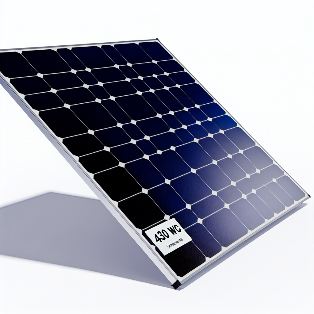 Panneau solaire Hyundai VG Series 430Wc