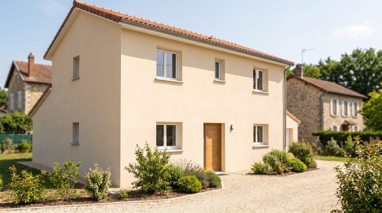 Maison isolee par l exterieur