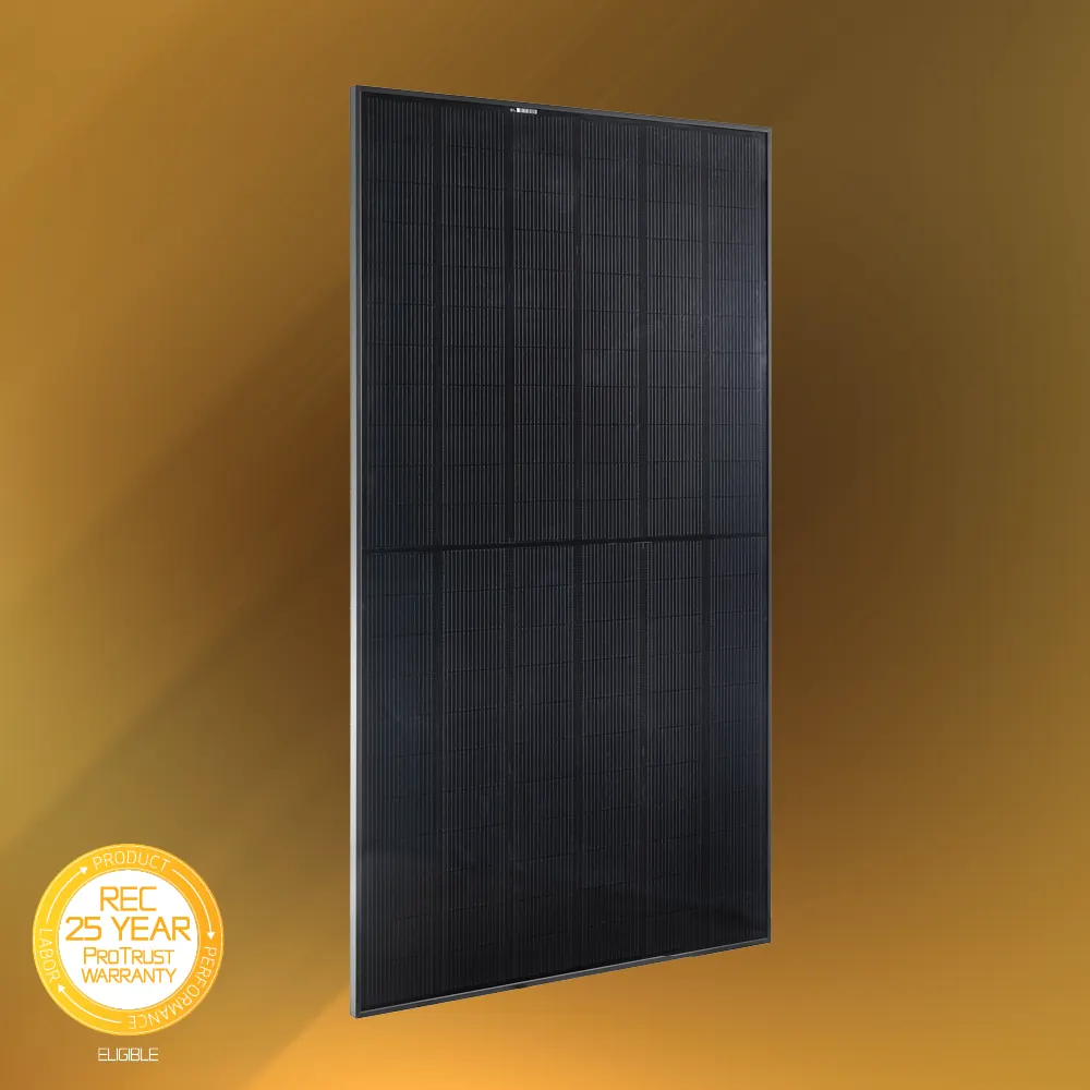 Panneau solaire REC Alpha Pure-R 430Wc sans plomb